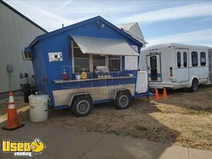 Used Mobile Food Concession Trailer with 1996 Ford E350 Van