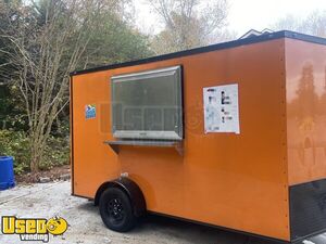 Like New 2021 -  7' x 12' Snowcone/Shaved Ice Concession Trailer