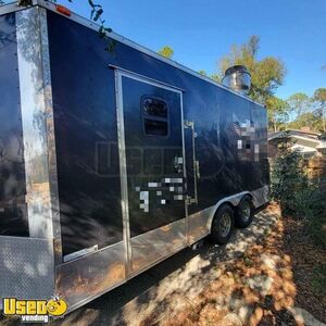 2017 - 8.5' x 16' Freedom Food Concession Trailer | Mobile Food Unit