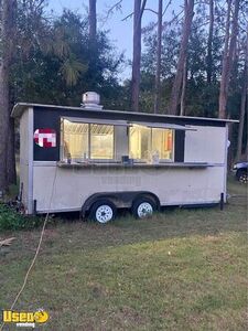 2018 6' x 16' Kitchen Food Concession Trailer with Pro-Fire Suppression