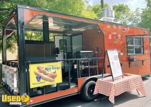 2023 8.5 x 22' Mobile Food Concession Trailer with Porch