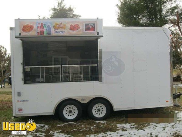 2010 - Pace Midway 16' Concession Trailer