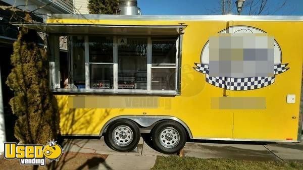 7' x 16' Food Concession Trailer