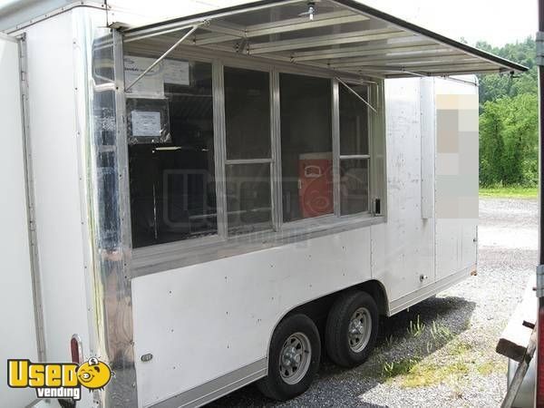 2008 - 7' x 16' Food Concession Trailer