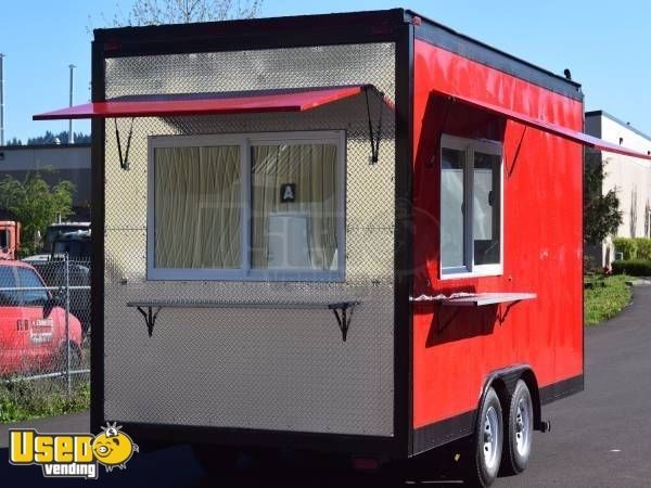 8' x 16' New Food Concession Trailer