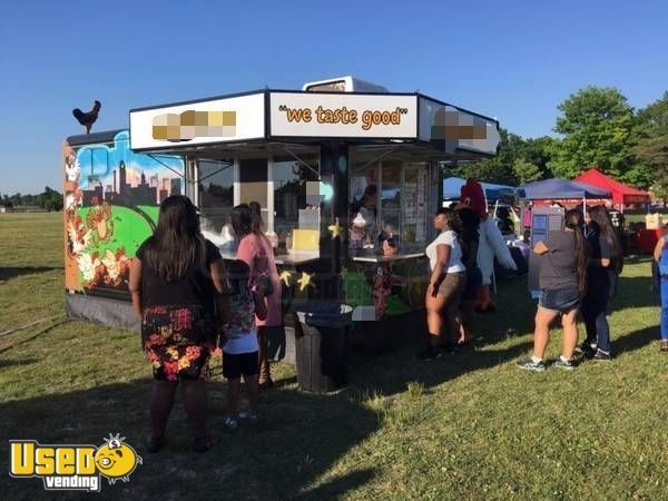 7' x 16' Food Concession Trailer