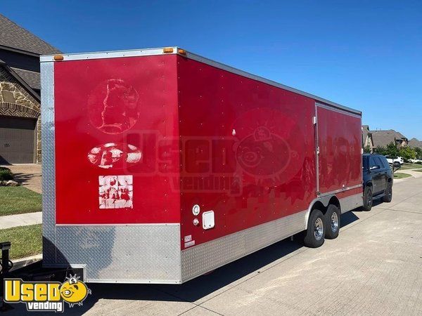 2012 - 22' Barbecue Concession Unit / Food Concession Trailer w/ Porch