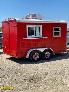 Used 8' x 16' Food Concession Trailer with Pro-Fire Suppression | Mobile Food Unit