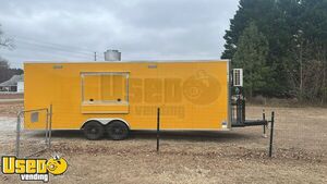 NEW - 2025 8.5' x 24' Kitchen Food Trailer with Fire Suppression System