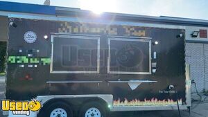 2022 8' x 18' Kitchen Food Concession Trailer with Pro-Fire System