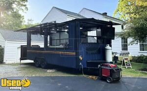 Turnkey - 2023 8.5' x 20' Kitchen Food Concession Trailer with Party Deck