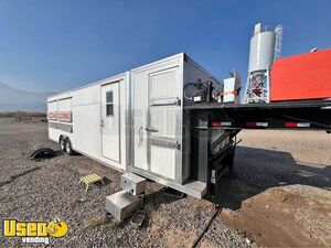 2014 8.5' x 40' Pizza Food Concession Trailer with Fire Suppression & Walk-in Cooler