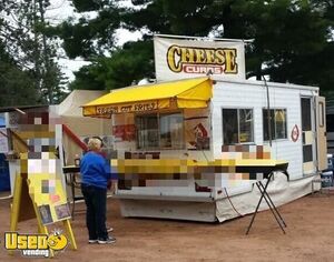 Used 8' x 20' Food Concession Trailer Mobile Vending Unit