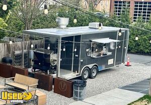 2023 8.5' x 24' Diamond Cargo Barbecue Food Trailer with Fire Suppression & Porch