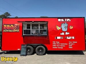 2024 20' Kitchen Food Concession Trailer with Fire Suppression System