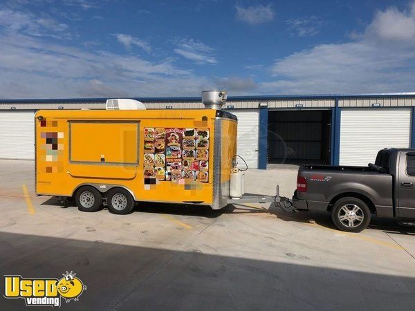 2018 - 8.5' x 16' Food Concession Trailer