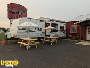 Spotless 31' Food Trailer with a Bathroom and Living Quarters