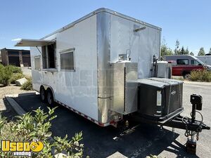 2019 8.5' x 20' Rock Solid Cargo Kitchen Food Concession Trailer with Fire Suppression