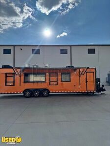 Like New - 34' Triple Axle Mobile Kitchen Food Concession Trailer