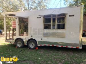 2024 8.5' x 20' Wood-Fired Pizza Oven Trailer Mobile Food Unit w/ 4' Porch