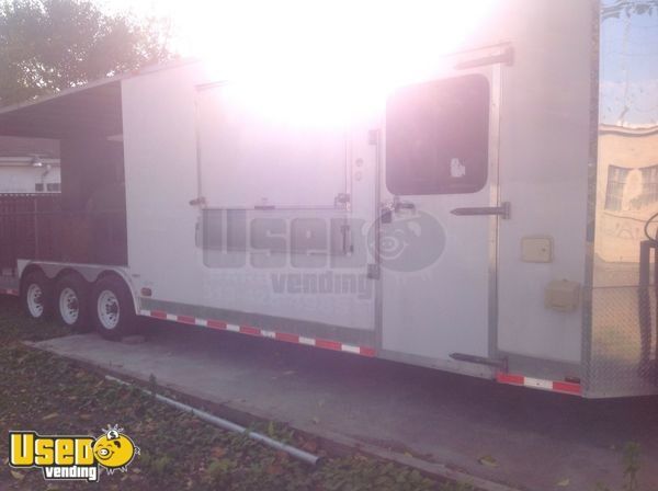 2013 - 8.5' x 35' BBQ Concession Trailer