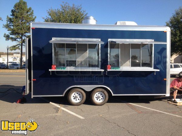 2015 - 8.5' x 16 ' Food Concession Trailer