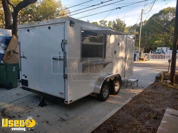 NEW 2019 - 7' x 16' Food Concession Trailer