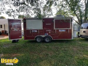 Fully Loaded 2014 - 8.5' x 16' Mobile Kitchen Food Concession Trailer