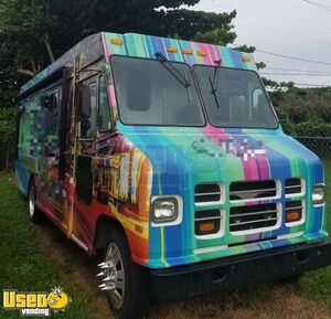 Pro-Fire Installed 18' Diesel International Step Van Kitchen Food Truck with Bathroom