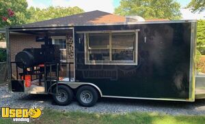 2017 - 8.5' x 20' BBQ Concession Trailer with Porch / Barbecue Rig