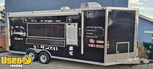 2019 8.5' x 24' Commercial Kitchen Food Vending Trailer with Bathroom
