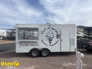 Clean - 2021 Mirage 8' x 17' Ice Cream - Soft Serve Concession Trailer