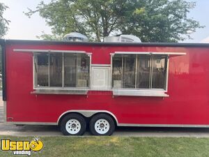 Well Maintained 2020 8.6'  x 22' Kitchen Food Concession Trailer with NSF Equipment
