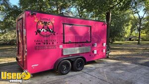 2025 7' x 16' Freedom Kitchen Food Concession Trailer Mobile Vending Unit