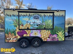 2025 8' x 12' Beverage Concession Trailer Mobile Vending Unit