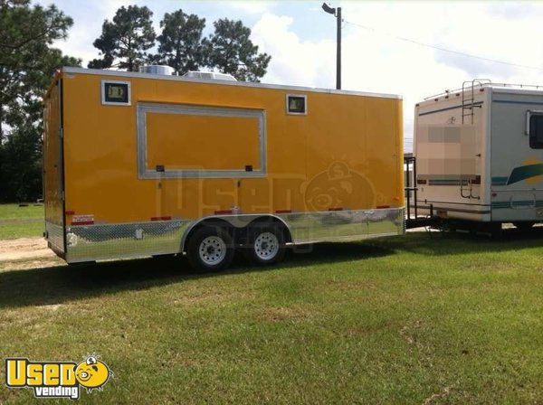2013 - Cargo Craft 8.5' x 18' Turn Key Concession Trailer - New, Never Used