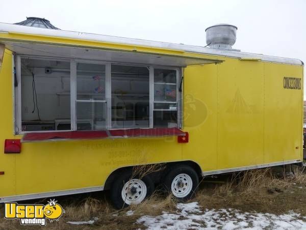 Used 20' Wells Cargo Concession Trailer