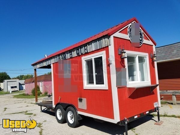 8' x 20' BBQ Concession Trailer