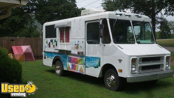 Chevy P30 Shaved Ice Snocone Truck