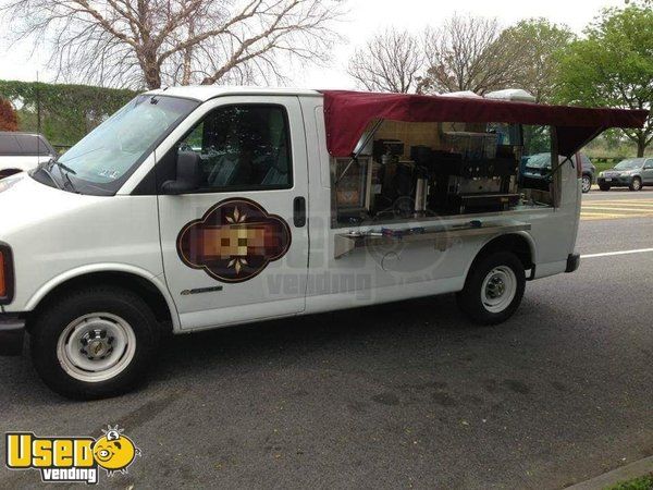 2000 Chevrolet Express 2500 Coffee Truck / Ready to Roll Mobile Barista