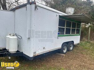 Ready to Go - 15' Wells Cargo Food concession Trailer | Street Vending Unit