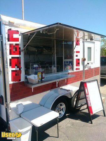 2004 - 7' x 14' Multi-Use Road Coach Kitchen Food Concession Trailer