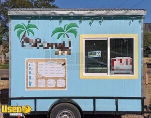 Ready to Go 2020 - 6.11' x 10' Shaved Ice Concession Trailer / Snowball Stand