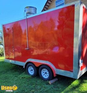 BRAND NEW 2021 - 8' x 16' Food Concession Trailer/ Mobile Kitchen