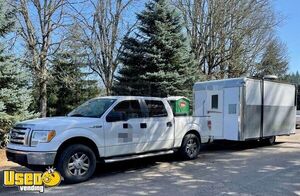 Inspected & Permitted 6' x 16' Mobile Kitchen Food Concession Vending Trailer