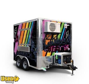 2022 7' x 10' Soft Serve Ice Cream Trailer with New Equipment | Concession Trailer