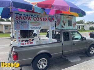 2005 Ford Ranger Snowball/Soft Serve Ice Cream Concession Truck