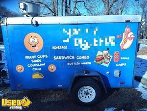 Compact 6' x 10' Food Concession Trailer Mobile Vending Unit