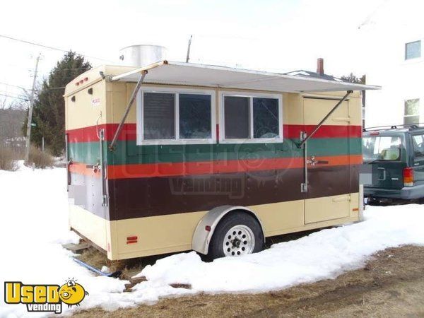 2007- 12' x 6' Pace Cargo Sport Retro Concession Trailer