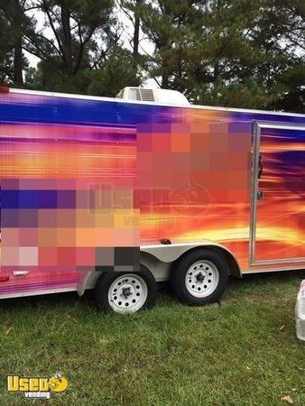 2013 - 7' x 14' Shaved Ice Concession Trailer